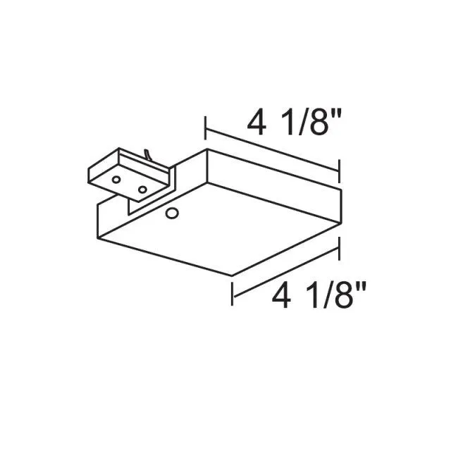 Juno T36 Trac-Master One-Circuit T-Bar End Feed