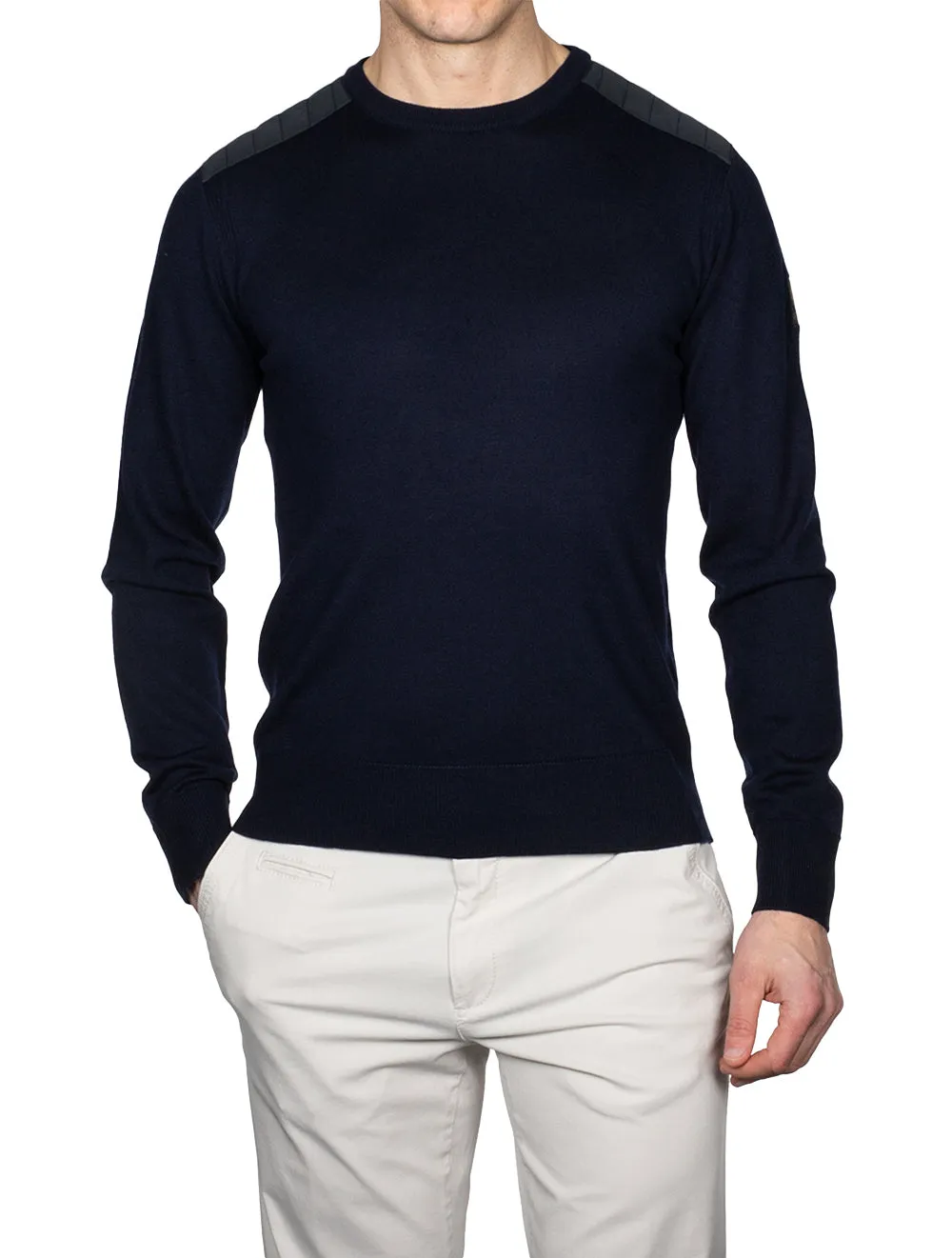 Kerrigan Crew Neck Washed Navy