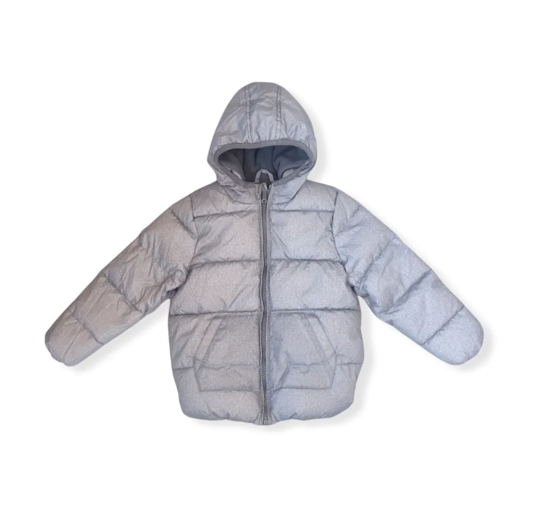 Kids Puffer Jacket - Sliver