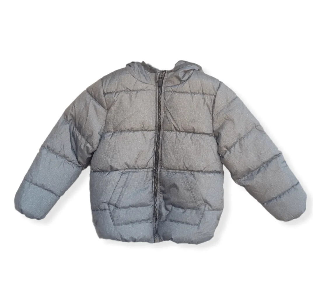 Kids Puffer Jacket - Sliver