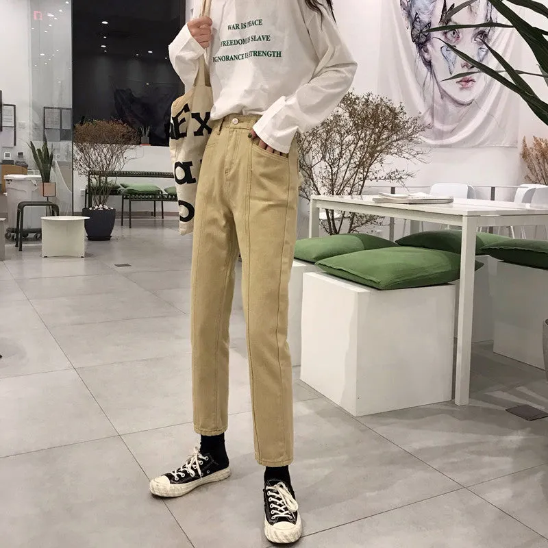 [Korean Style] Jessi Straight Pants