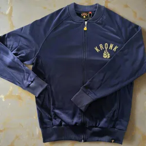 KRONK Olympic Full Zip Track Top Navy