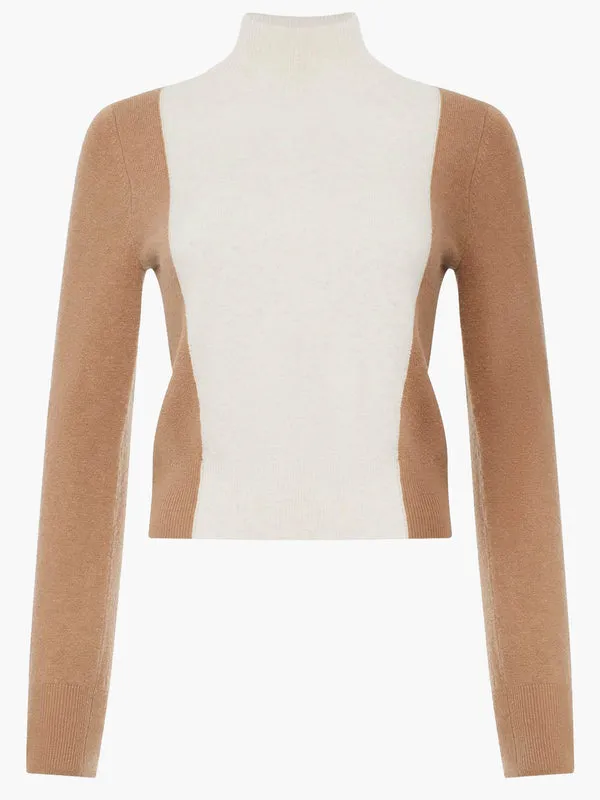 Libby Vhari Colour-Block Jumper