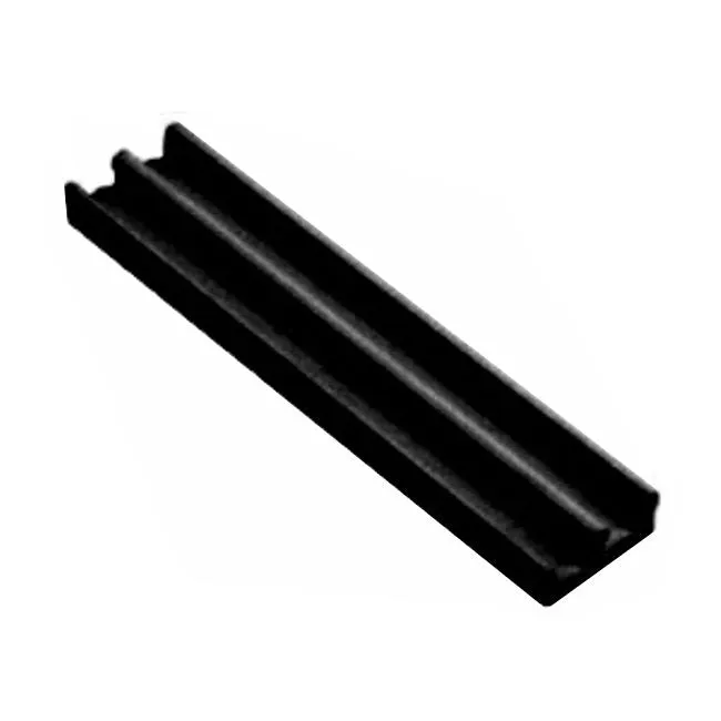 Lower Track 214, 12ft Plastic, Black