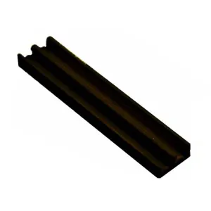 Lower Track 214, 6ft, Brown Plastic