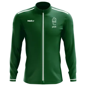 Mc Keever Paralympics Ireland Village Wear Track Jacket - Adult - Green