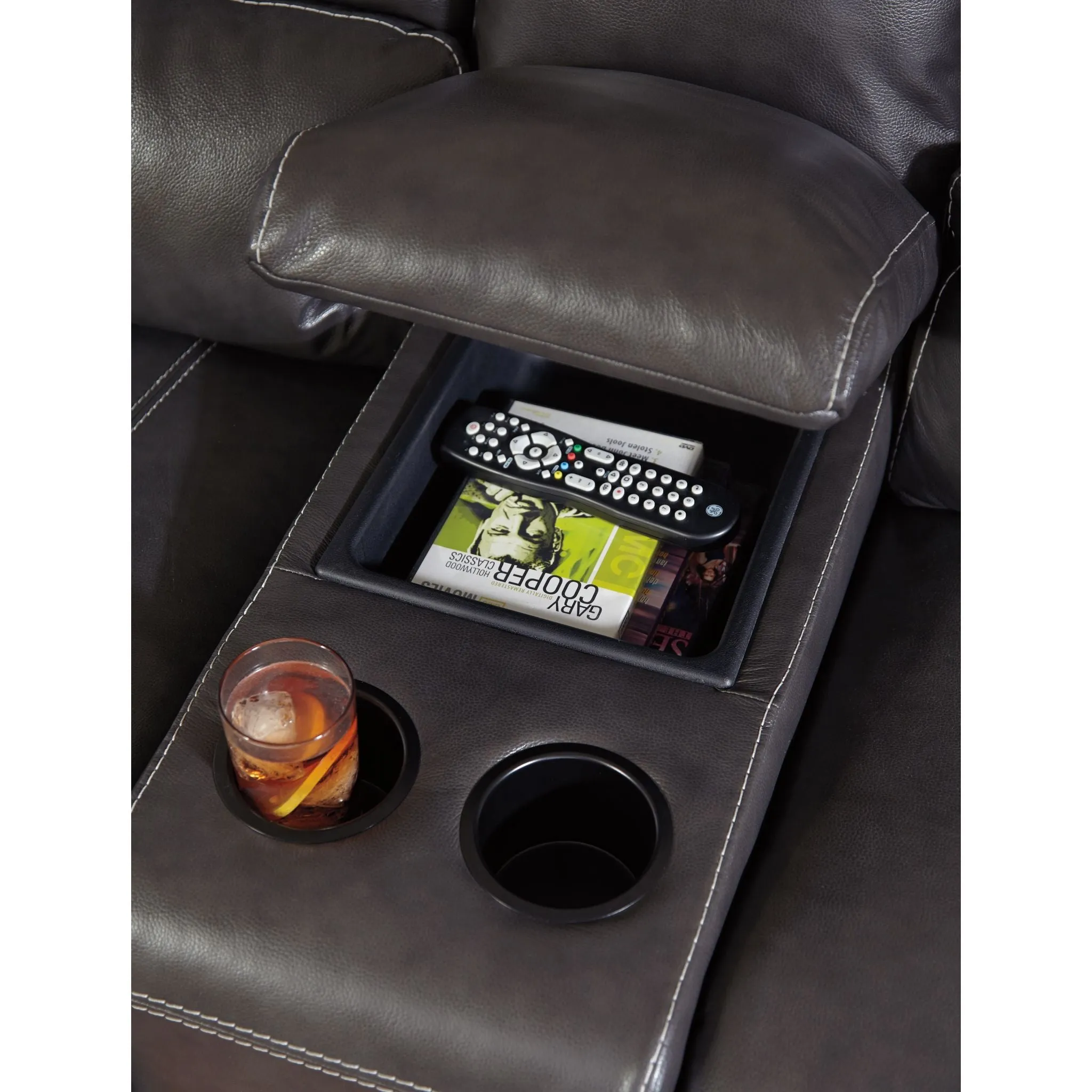 McCaskill Reclining Loveseat with Console