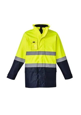 Mens Hi Vis Basic 4 in 1 Waterproof Jacket