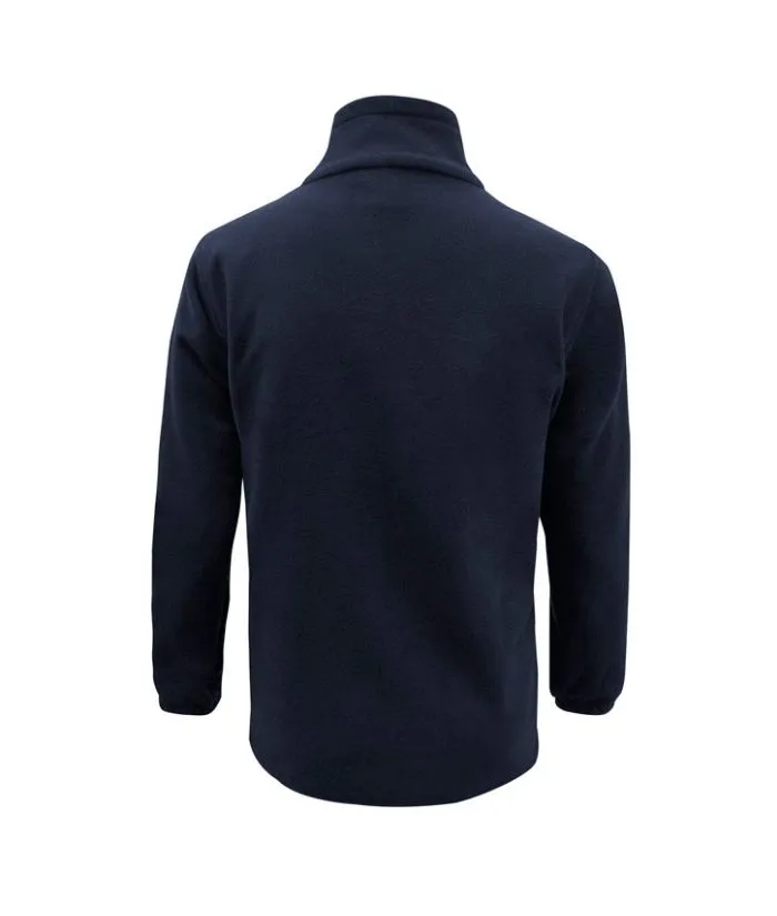 Mens Plain Essential Micro Fleece Jacket