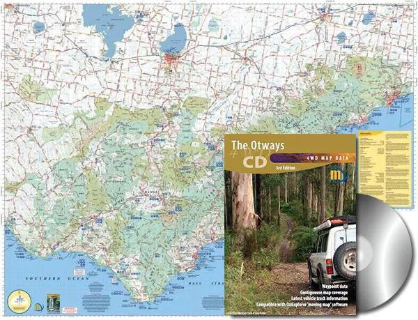 Meridian Otways 4WD CD - Digital Map