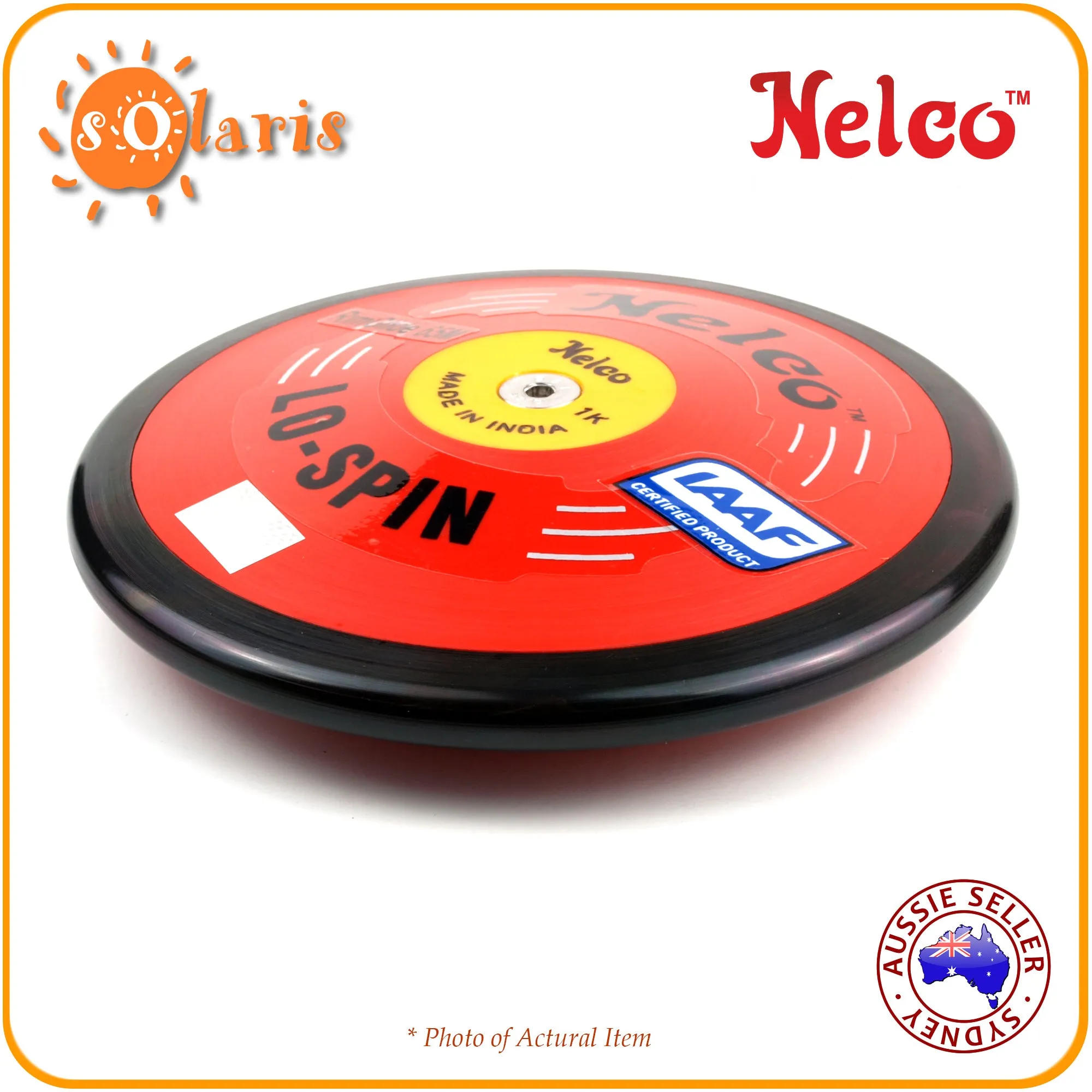 NELCO LO-SPIN RED High Performance Discus - RimGlide 65M