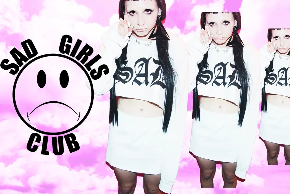 NEW SAD GIRLS CLUB #FFFFFF