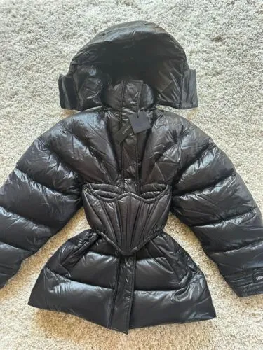 New versace Bustier puffer jacket Ladies