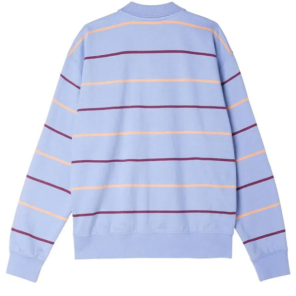 Obey Complete Polo Sweatshirt - Digital Violet