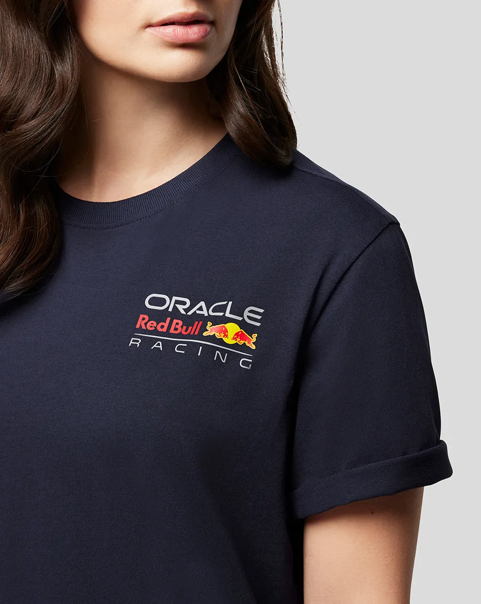 Oracle Red Bull Racing Unisex Core T-Shirt Full Colour Logo -  Night Sky