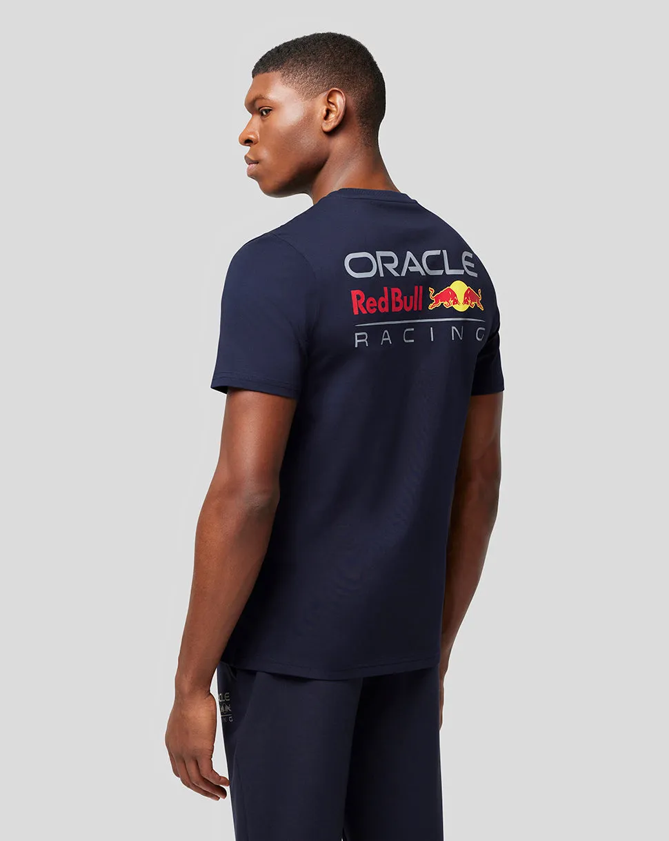 Oracle Red Bull Racing Unisex Core T-Shirt Full Colour Logo -  Night Sky