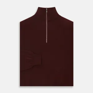 Port Cashmere Half-Zip Jumper