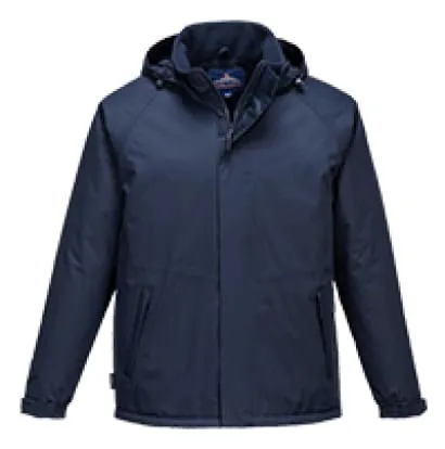 Portwest TK2 Limax Insulated Ripstop Waterproof Hooded Work Jacket - S505