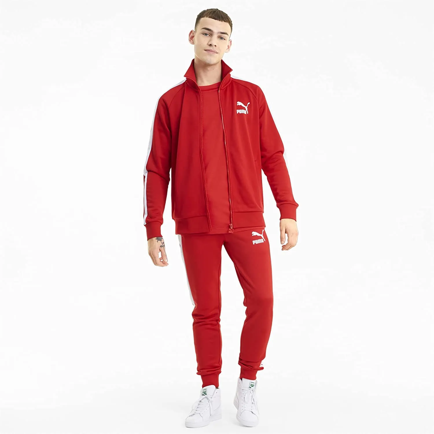 PUMA Mens Standard Iconic T7 Track Jacket