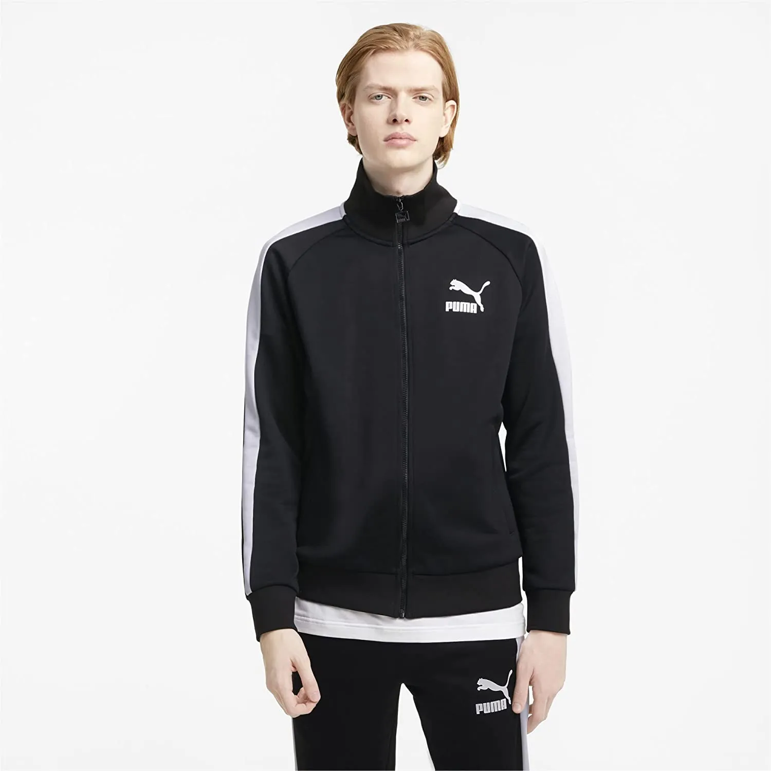 PUMA Mens Standard Iconic T7 Track Jacket