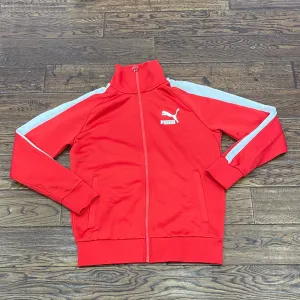 Puma Track Jacket - Red/White