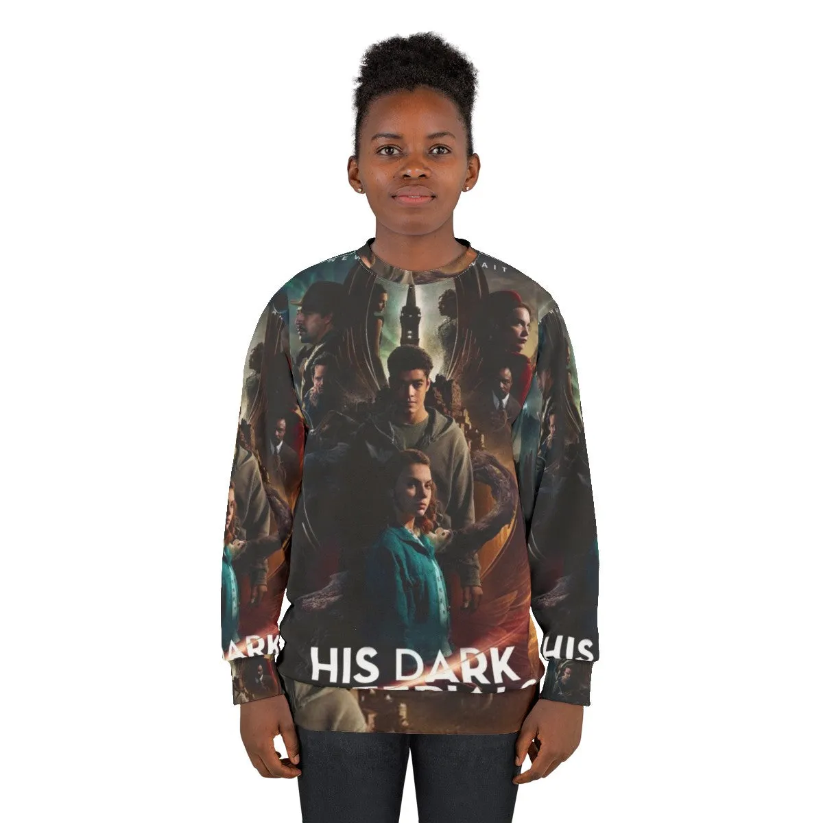 "His Dark Materials Fantasy Sweatshirt - Lyra Belacqua Adventure"