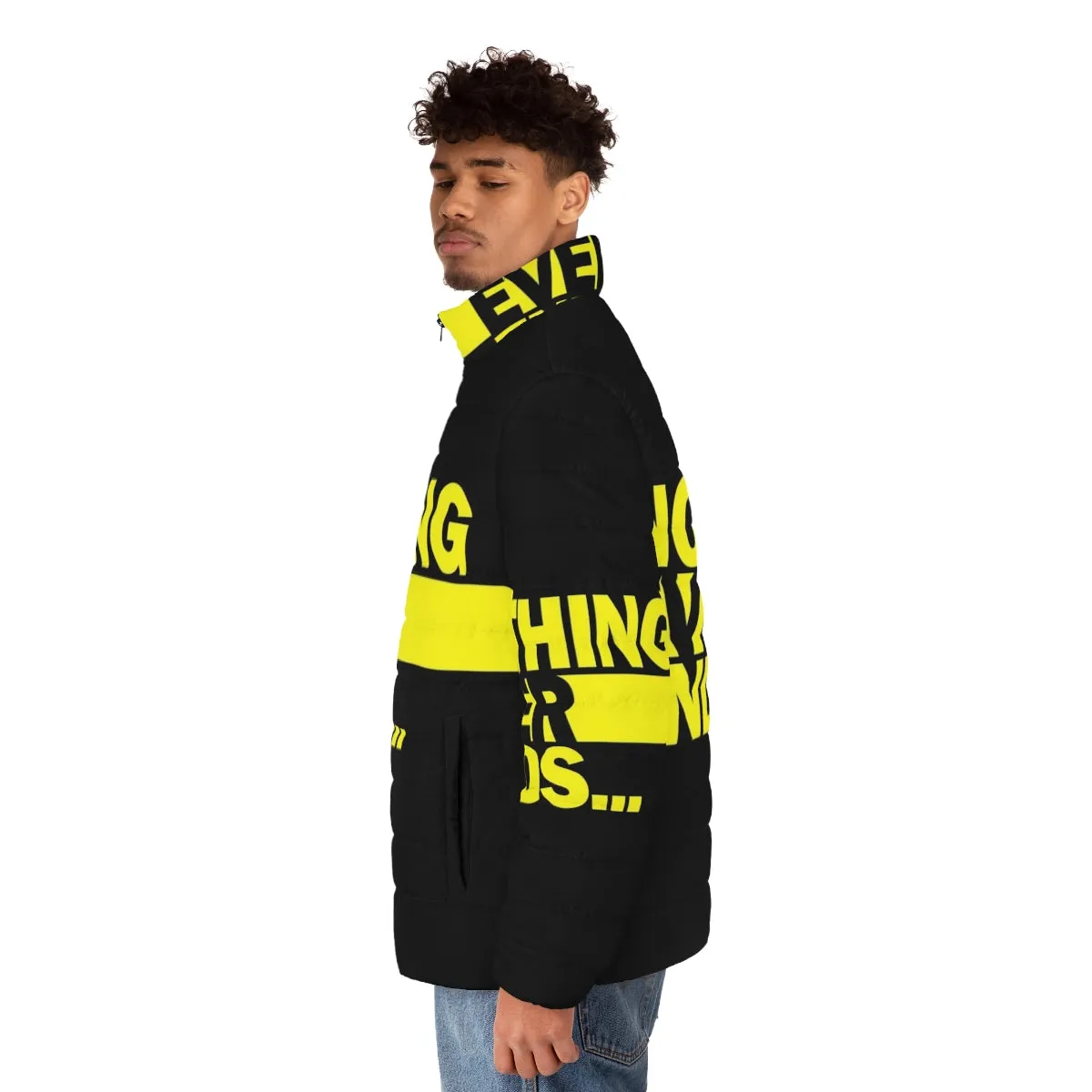 "Nothing Ever Ends" Watchmen Ozymandias Rorscharch Puffer Jacket