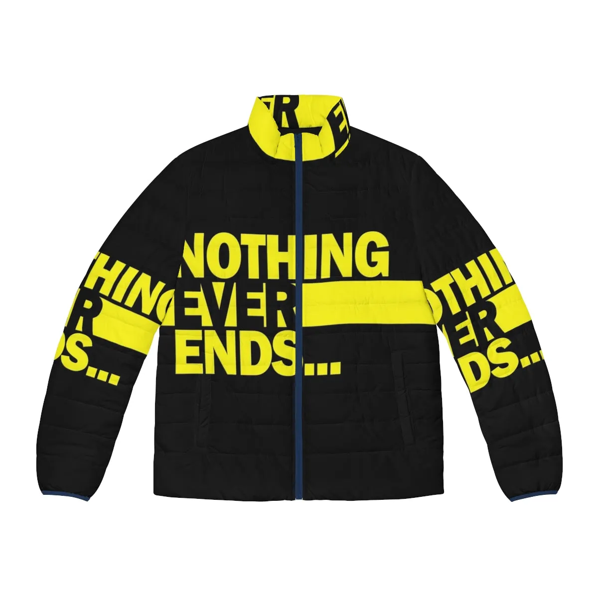 "Nothing Ever Ends" Watchmen Ozymandias Rorscharch Puffer Jacket