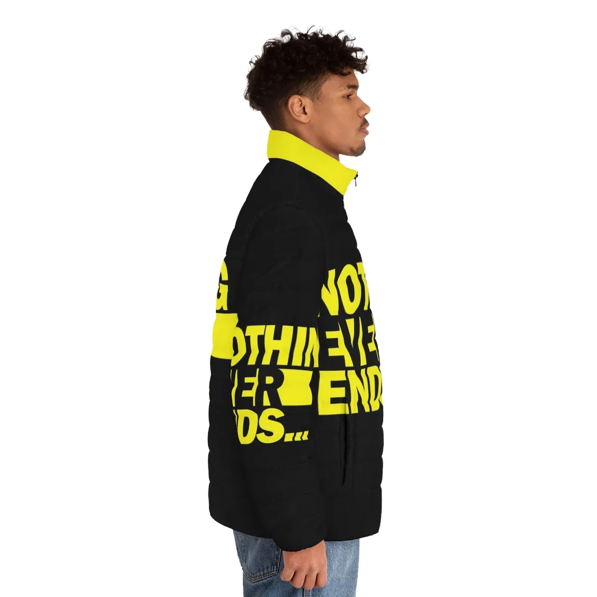 "Nothing Ever Ends" Watchmen Ozymandias Rorscharch Puffer Jacket