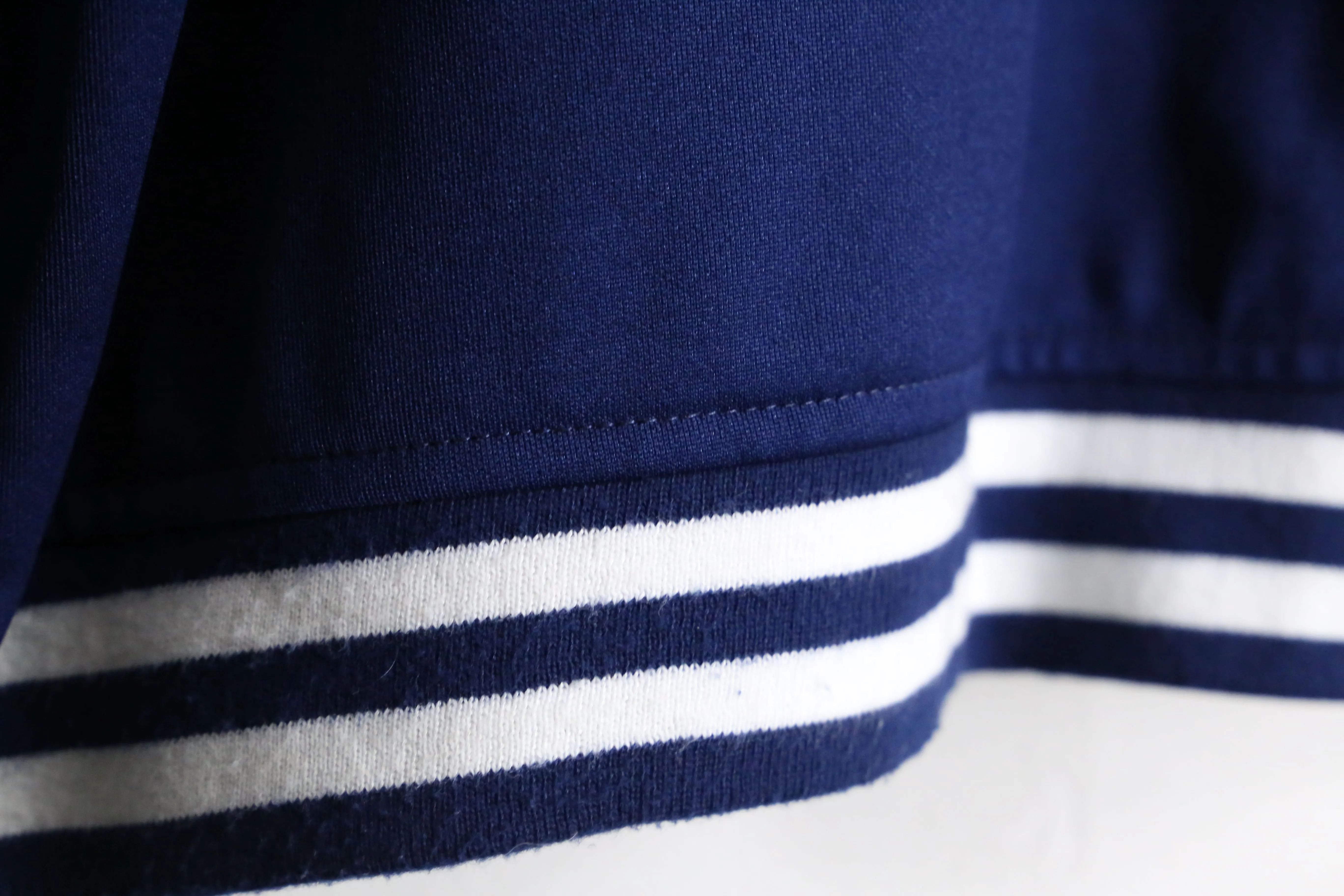 "Reebok" navy color line design track jacket