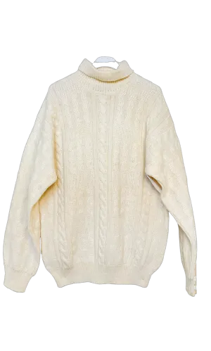 Retro Cream Jumper