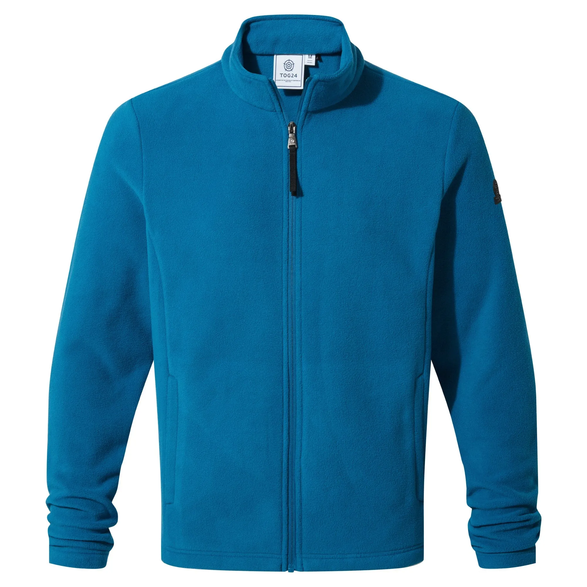 Revive Mens Fleece Jacket - Peacock Blue