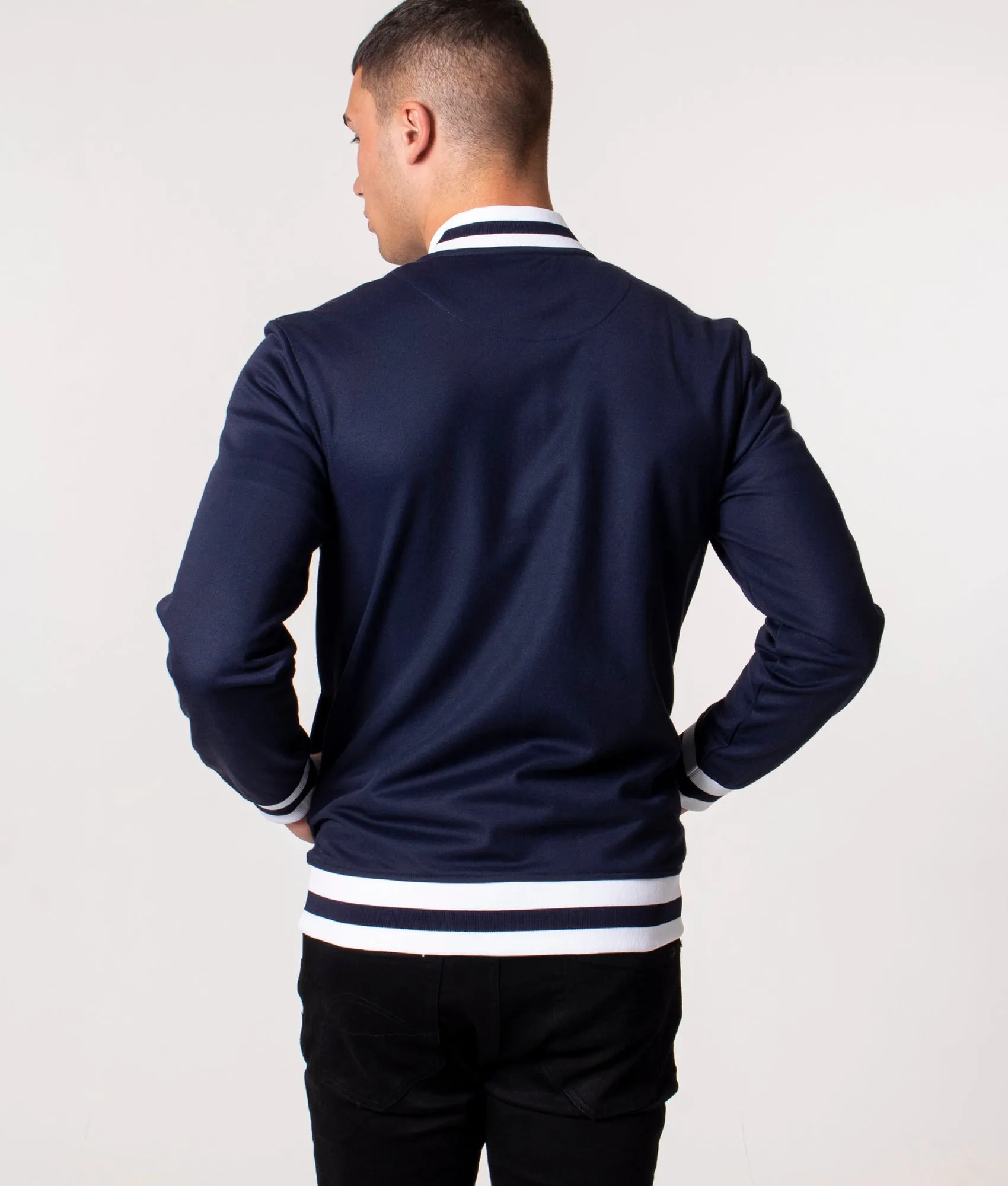 Slim Fit Bomber Track Top