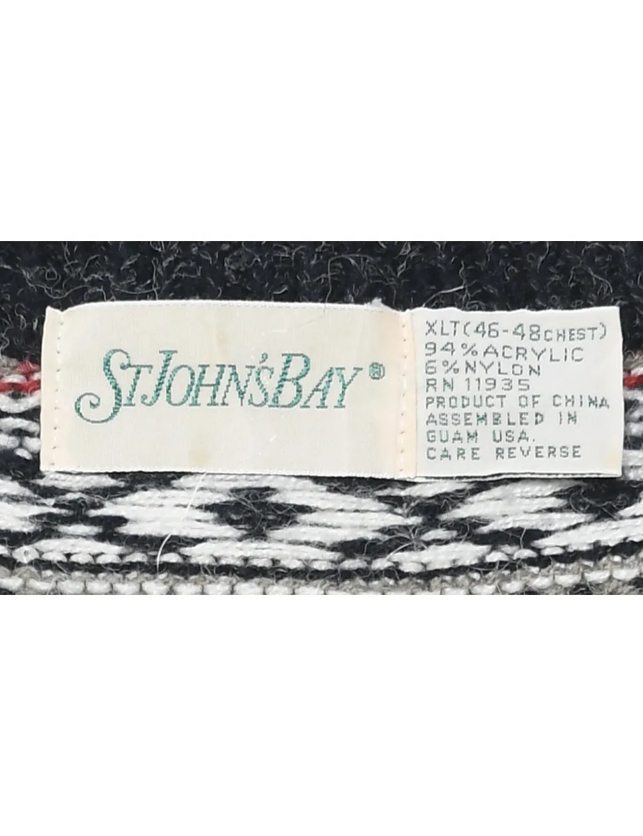 St John's Bay Nordic Jumper - XL