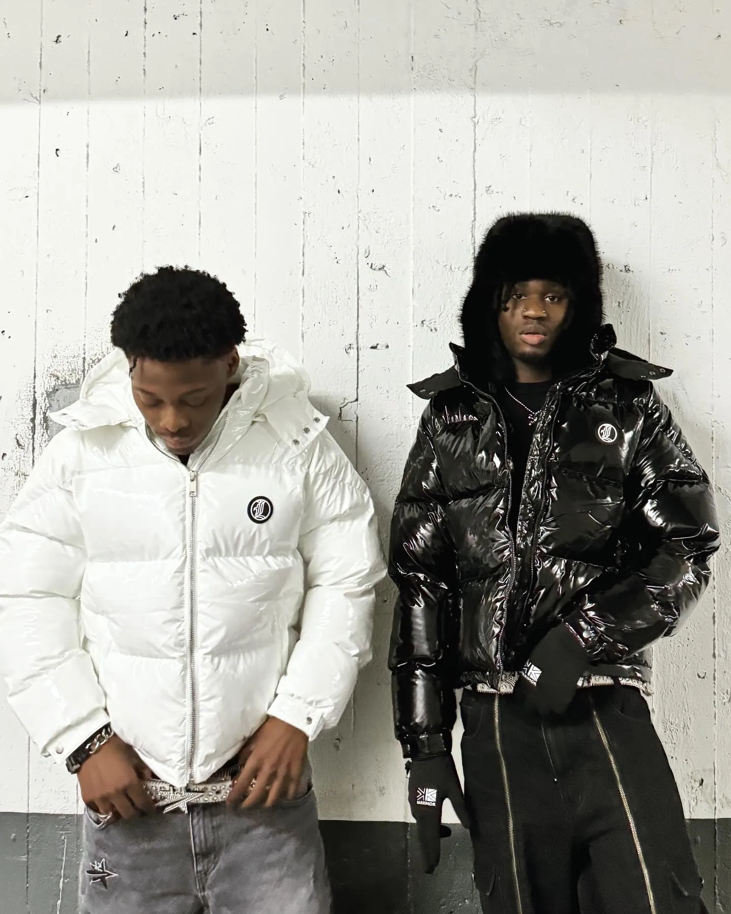 StarBoy Puffer Jacket White