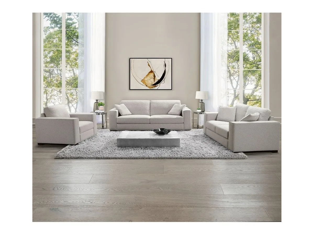 Tamora 3-pc Fabric Sofa Set