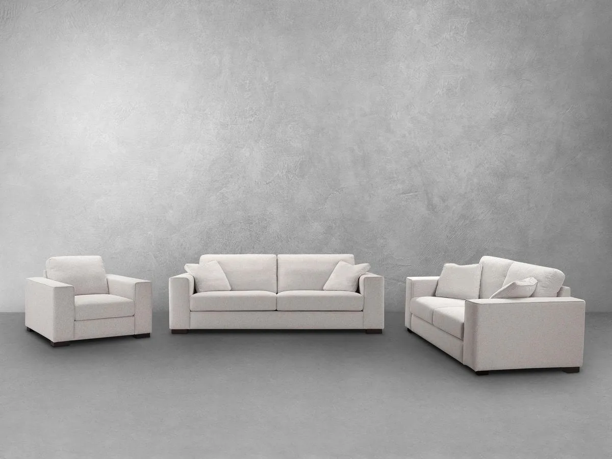 Tamora 3-pc Fabric Sofa Set