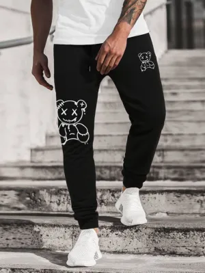 Teddy Bear Printed Track pant