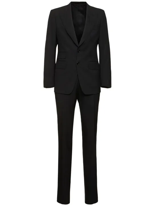 Tom Ford   Shelton peak lapel suit 