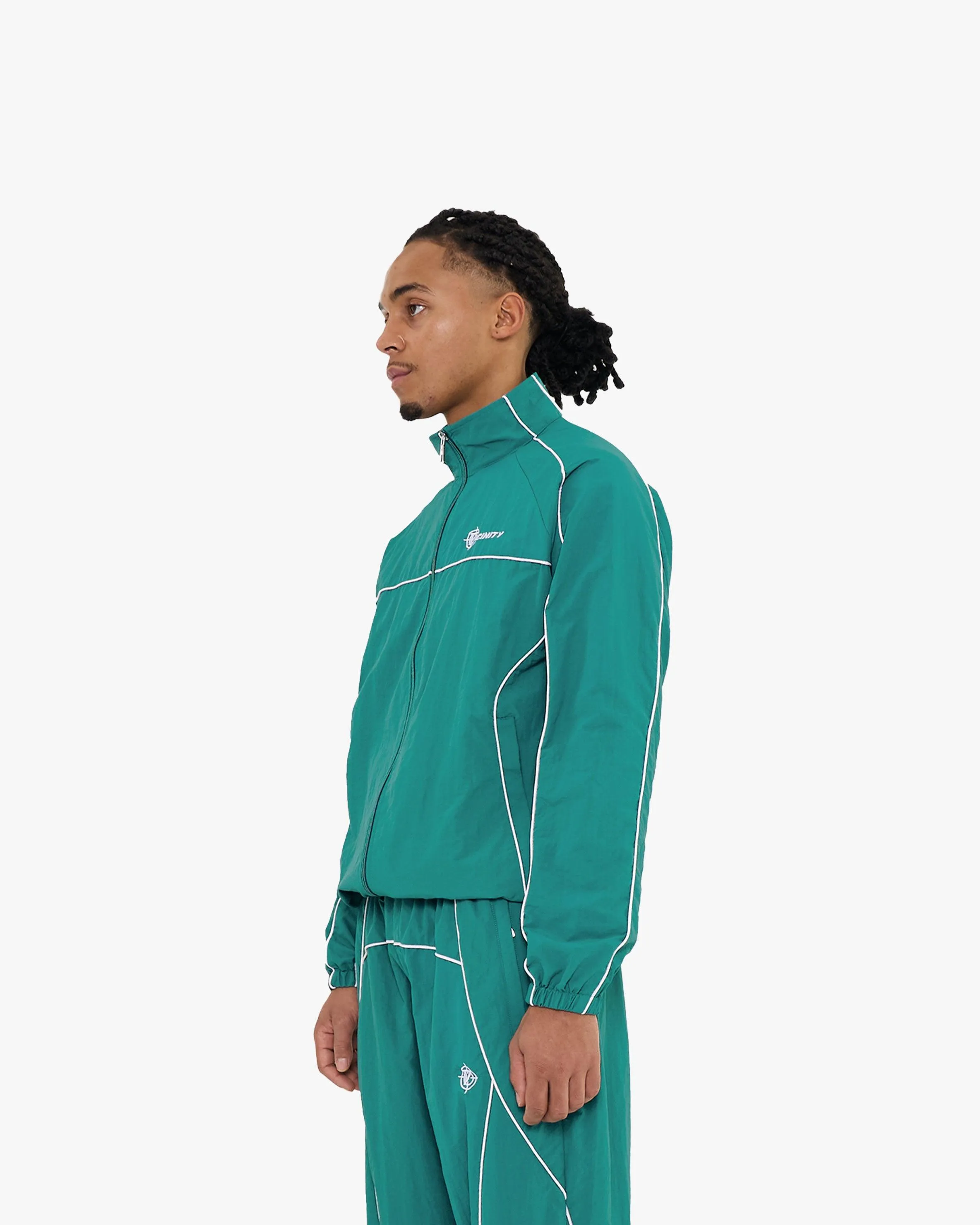 TRACK JACKET GREEN