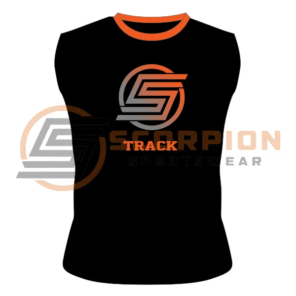 TRACK SLEEVELESS COMPRESSION SHIRT