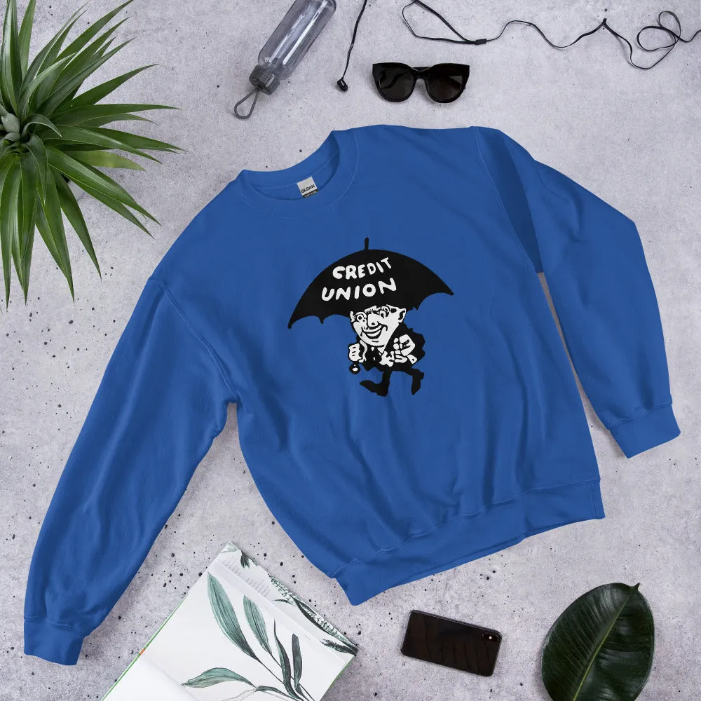 Umbrella Man Crewneck Sweatshirt