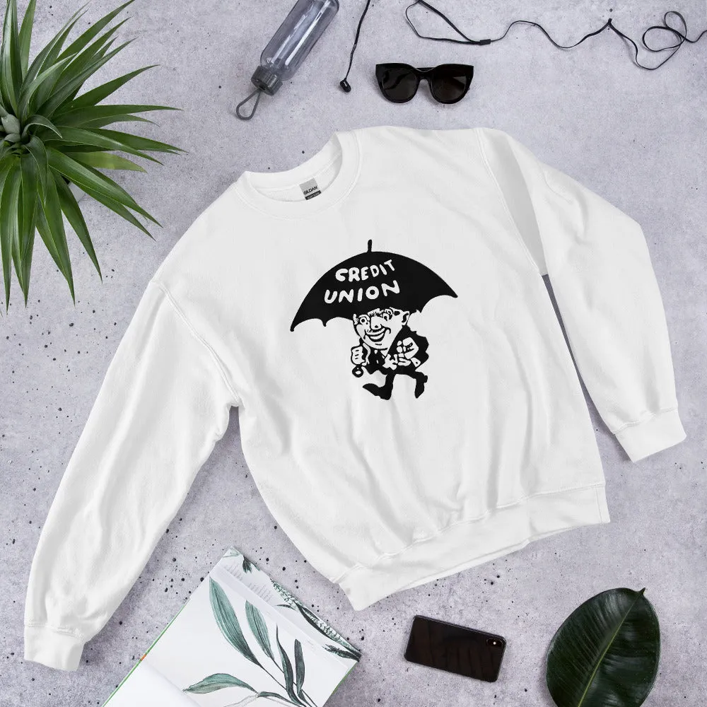 Umbrella Man Crewneck Sweatshirt