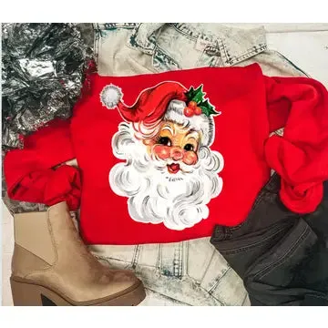 Vintage Santa Sweatshirt