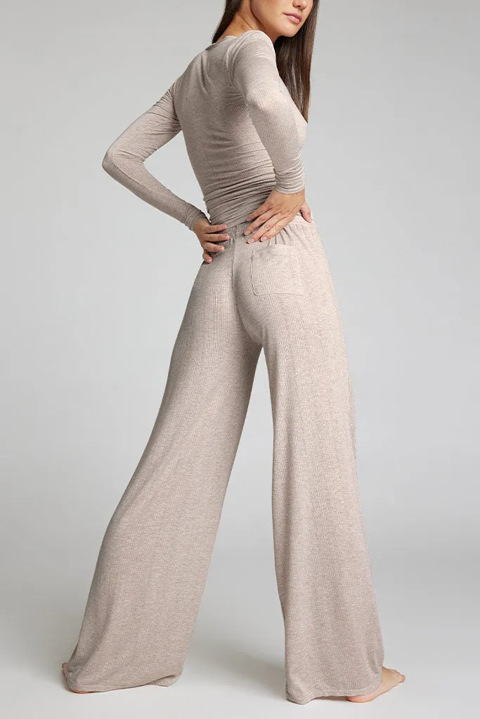 Whipped Track Pant in Sand