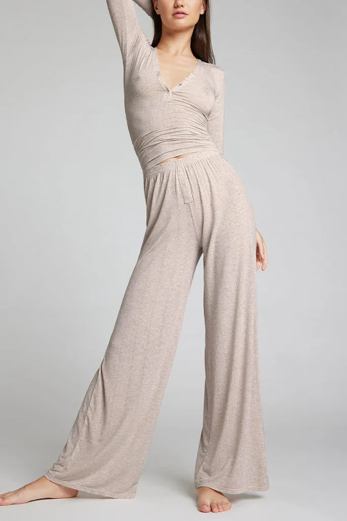 Whipped Track Pant in Sand