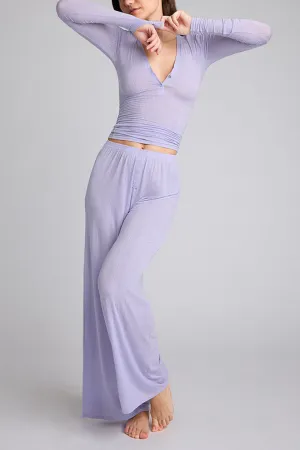 Whipped Track Pant in Violet