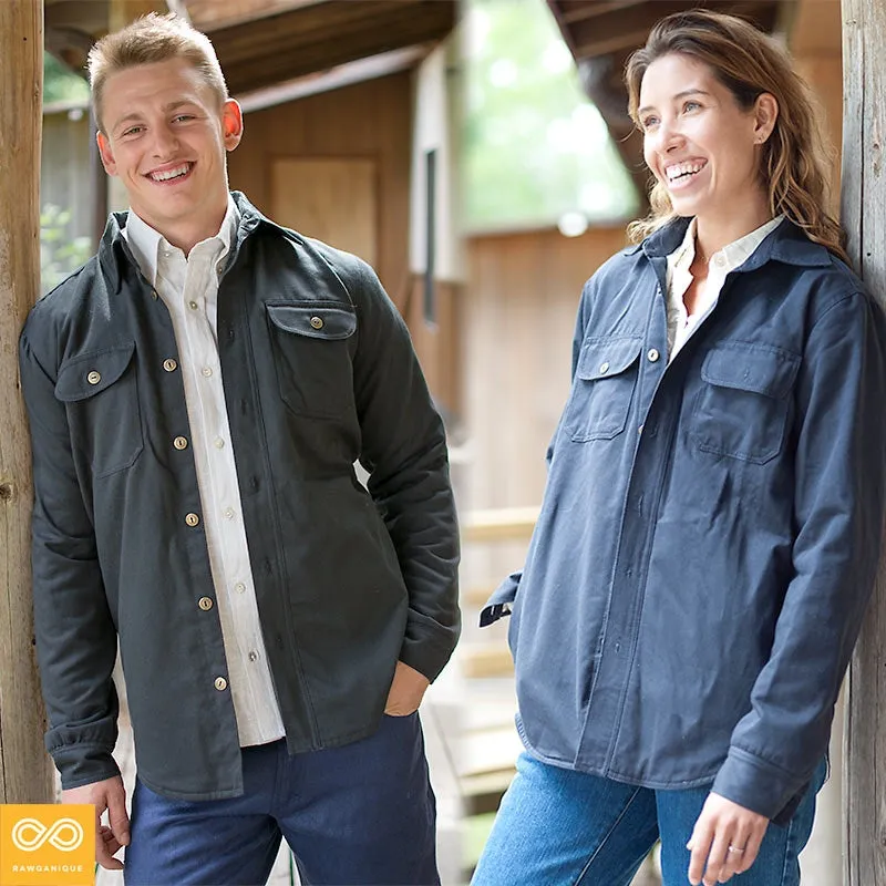 WINCHESTER Organic Cotton Fleece-lined Twill Jacket (Unisex)